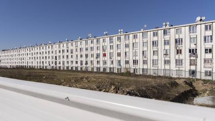 Betonriegel: Sozialwohnungen in Clichy Sous Bois.