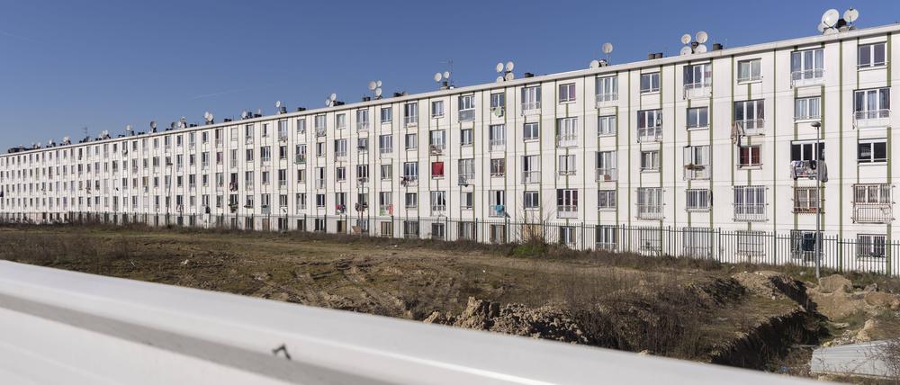 Betonriegel: Sozialwohnungen in Clichy Sous Bois.