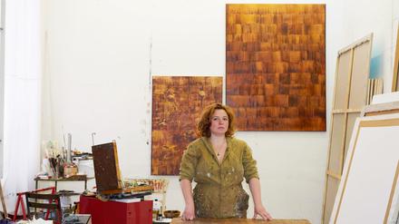 Maryna Baranovska wurde in Kiew geboren und studierte an der Universität der Künste in Berlin. Das Atelier unter ihrer Wohnung mietet sie seit 20 Jahren. 