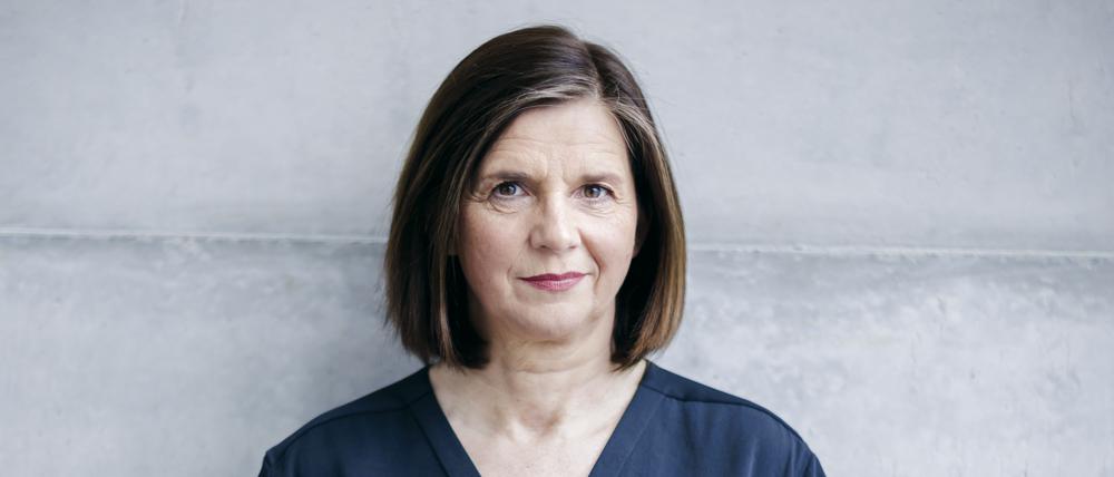 Katrin Goering-Eckardt (Buendnis 90/Die Gruenen), Vizepraesidentin des Deutschen Bundestags, posiert fuer ein Foto. Berlin, 05.04.2022