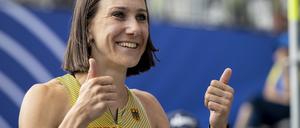 Paris sind für Irmgard Bensusan die vierten Weltmeisterschaften. Insgesamt gewann sie vier WM-Medaillen und fünf Mal Paralympics-Silber.