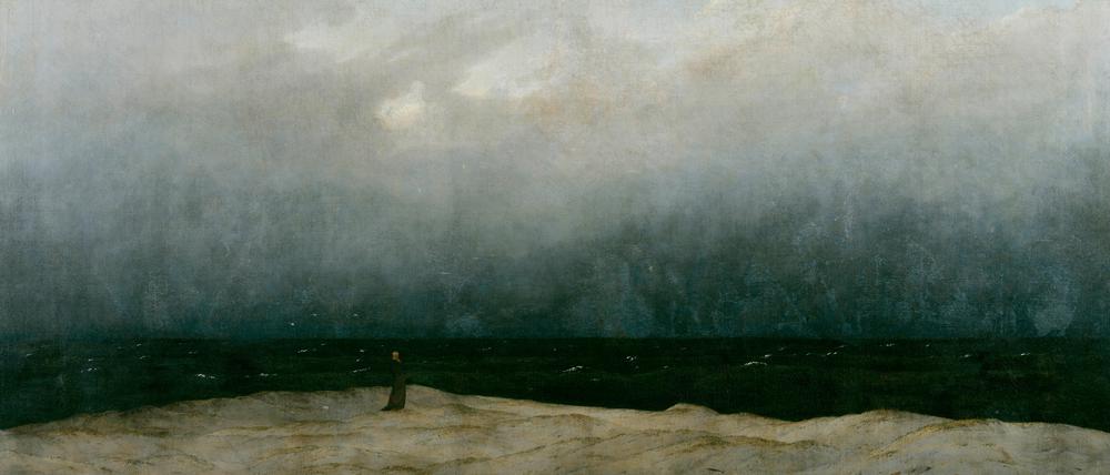 Caspar David Friedrich: Der Mönch am Meer, 1810
