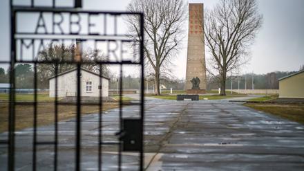 Der Eingang der Mahn- und Gedenkstätte Sachsenhausen in Oranienburg.