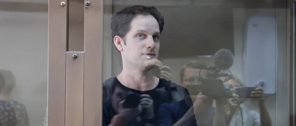 Der US-Journalist Evan Gershkovich.