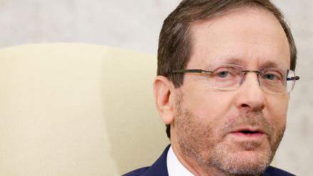 Isaac Herzog Israels Präsident. 