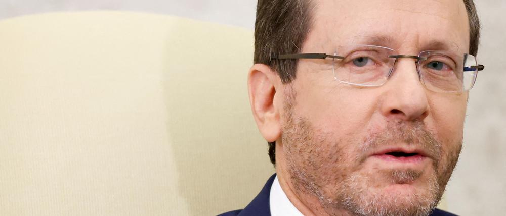 Isaac Herzog Israels Präsident.