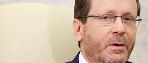 Isaac Herzog Israels Präsident. 