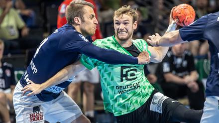 Füchse-Star Mathias Gidsel sind kommende Saison zunächst auswärts gefordert.