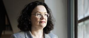 Andrea Nahles ist Vorstandsvorsitzende der Bundesagentur für Arbeit.