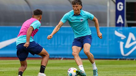 Fabian Reese im Training