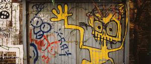 Das Haupttor zur fabrik in der Gutenbergstraße 105 im Jahr 1992.