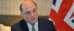 Der britische Verteidigungsminister Ben Wallace ist zurückgetreten.