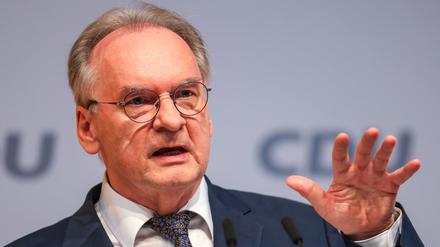 Reiner Haseloff (CDU), Ministerpräsident von Sachsen-Anhalt.