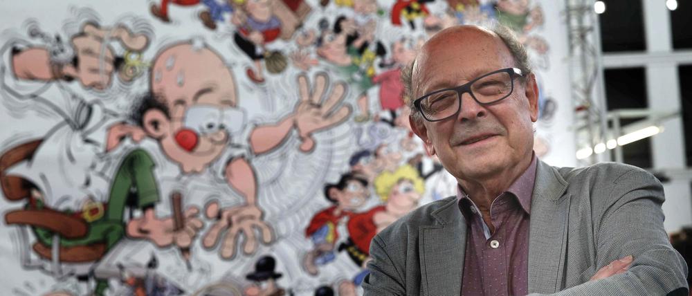Der spanische Comic-Zeichner Francisco Ibáñez.