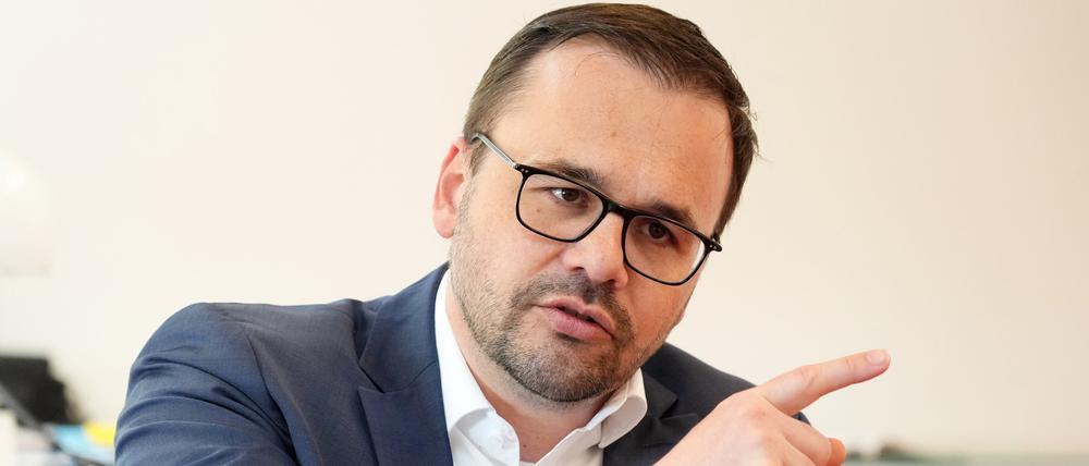 Der Herausforderer: Brandenburgs CDU-Partei- und Fraktionschef Jan Redmann ist Spitzenkandidat für die Landtagswahl 2024.