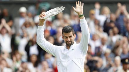 Mit Stil. Novak Djokovic kann auch verlieren.
