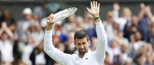 Mit Stil. Novak Djokovic kann auch verlieren.