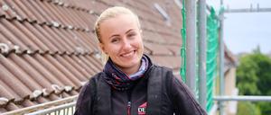  Josi K. ist im 1. Lehrjahr bei der Detzner Dachbau GmbH.