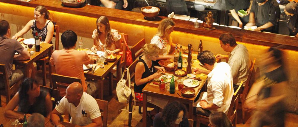 Im Ausgehviertel Palermo sind die Restaurants gut besucht.