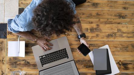 Arbeit aus dem Homeoffice: Beschäftigte möchten durchschnittlich 1,8 Tage pro Woche von Zuhause arbeiten.