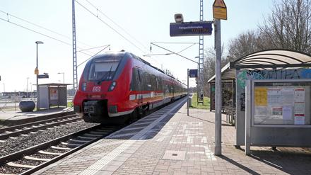 Der Bahnhof Marquardt ist nicht barrierefrei.