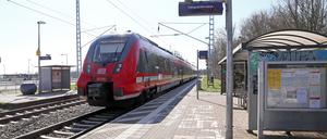 Der Bahnhof Marquardt ist nicht barrierefrei.