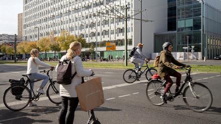Das Pressehaus am Alexanderplatz erstrahlt in altem Glanz.