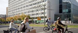 Das Pressehaus am Alexanderplatz erstrahlt in altem Glanz.
