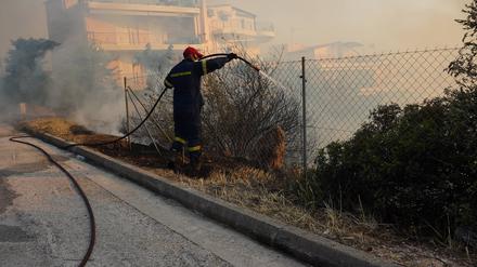 Feuer in Griechenland.
