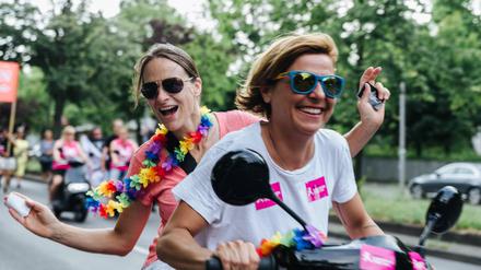 Dyke March in Berlin.