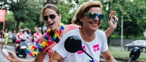 Dyke March in Berlin.