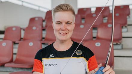 Die Berlinerin Michelle Kroppen möchte beim Team-Wettbewerb gemeinsam mit ihren Mitstreiterinnen Katharina Bauer und Charline Schwarz einen Quotenplatz für Deutschland ergattern.