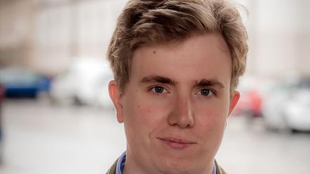 Der Journalist Fabian Wolff.