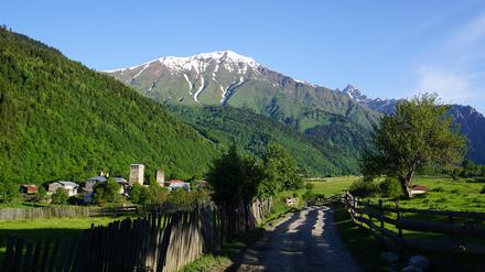 Wandern in Georgien.