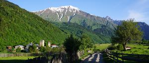 Wandern in Georgien.