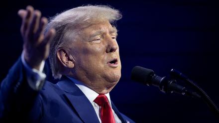 Der ehemalige US-Präsident Donald Trump