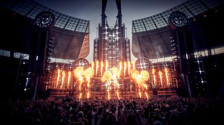 Rammstein waren am Samstag, Sonntag und Dienstag im Berliner Olympiastadion aufgetreten.
