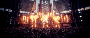 Rammstein waren am Samstag, Sonntag und Dienstag im Berliner Olympiastadion aufgetreten.