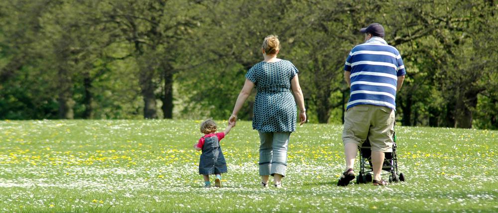 Vererbte Gene, aber auch zufällige Markierung am Erbgut beeinflussen, wie sehr wir später zu einer runden Körperform neigen. 