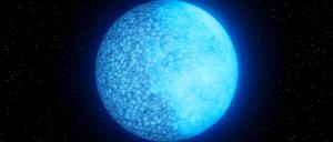 Auf der einen Hemisphäre des Zwergsterns Janus herrscht Helium, auf der anderen Wasserstoff vor.