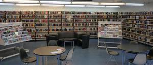 Die Bruno-Lösche-Bibliothek in Moabit.