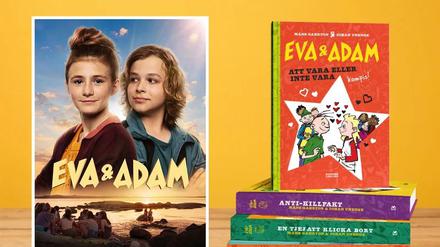 Das Filmplakat und einige Sammelbände der Comic-Reihe.