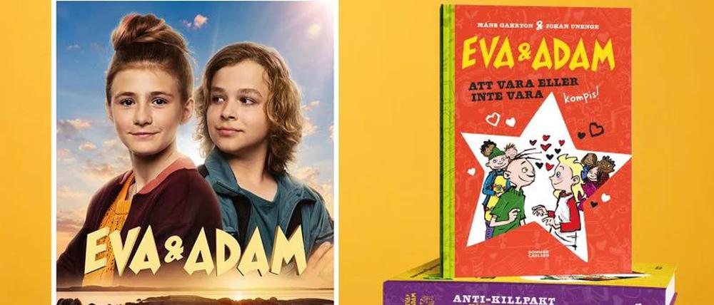 Das Filmplakat und einige Sammelbände der Comic-Reihe.