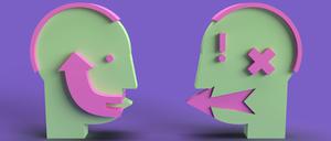 Kommunikation ist ein Teil der Arbeit vieler Wissenschaftler:innen.