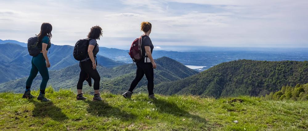 Eine gute Ausrüstung hilft bei Wandertouren. Man kann es aber auch übertreiben.