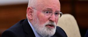 Der EU-Kommissionsvize Frans Timmermans will Premier der Niederlande werden (Archivbild).