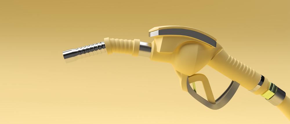 3D Render fuel pump nozzle isolated on Color Background.
Sprit, Zapfhahn