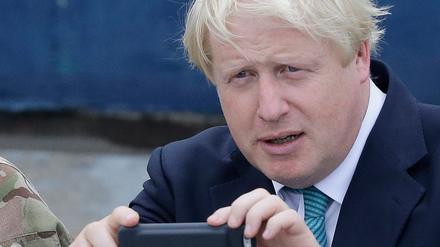 Großbritanniens Ex-Premierminister Boris Johnson (Archivbild). 