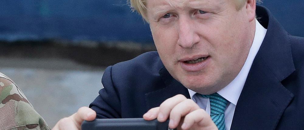 Großbritanniens Ex-Premierminister Boris Johnson (Archivbild).