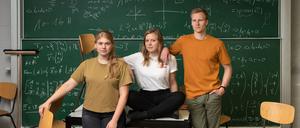 Das Gründerteam von Complori: Antonia Schrein, Amanda Maiwald und Nikolaj Bewer.